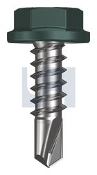 METAL SDS FLANGED HEX HEAD CL4 PL MET FLG HX:10-16X 16 thumbnail 2