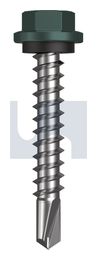 METAL SDS HEX HEAD + WASHER CL4 PL MET SEAL HX:14-10X 42 thumbnail 2