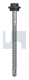METAL SDS HEX HEAD + WASHER CL4 PL MET SEAL HX S:12-14X 75 thumbnail 2
