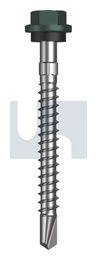 METAL SDS HEX HEAD + WASHER CL4 PL MET SEAL HX S:14-10X 65 thumbnail 2