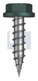 NEEDLE PT SDS FLANGED HEX CL4 PL NP FLG HX:10-12X 20 thumbnail 2