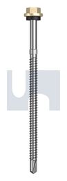 METAL SDS HEX HEAD + WASHER CL4 PR MET SEAL HX S:14-14X115 thumbnail 2