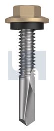 s500 SDS HEX HEAD + WASHER CL4 PT S500 SEAL HX:12-24X 32 thumbnail 2