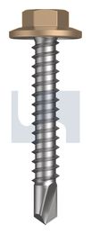 METAL SDS FLANGED HEX HEAD CL3 PT MET FLG HX:12-14X 35 thumbnail 2