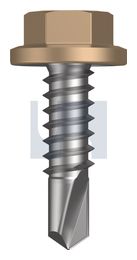 METAL SDS FLANGED HEX HEAD CL4 PT MET FLG HX:14-14X 22 thumbnail 2