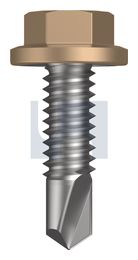 METAL SDS FLANGED HEX HEAD CL4 PT MET FLG HX:14-20X 22 thumbnail 2