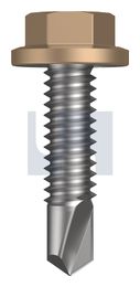 METAL SDS FLANGED HEX HEAD CL4 PT MET FLG HX:14-20X 25 thumbnail 2