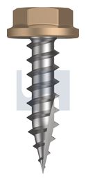 TYPE 17 FLANGED HEX HEAD CL4 PT T17 FLG HX:10-12X 20 thumbnail 2