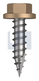 TYPE 17 FLANGED HEX HEAD CL4 PT T17 FLG HX:14-10X 25 thumbnail 2