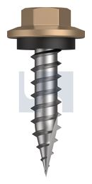 TYPE 17 HEX HEAD + WASHER CL4 PT T17 SEAL HX:12-11X 25 thumbnail 2