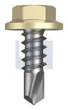 METAL SDS FLANGED HEX HEAD CL4 SA MET FLG HX: 8-18X 12 thumbnail 2