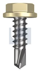 METAL SDS FLANGED HEX HEAD CL4 SA MET FLG HX:10-16X 16 thumbnail 2