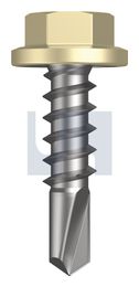 METAL SDS FLANGED HEX HEAD CL4 SA MET FLG HX:14-10X 25 thumbnail 2
