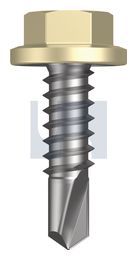 METAL SDS FLANGED HEX HEAD CL4 SA MET FLG HX:14-14X 22 thumbnail 2