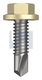 METAL SDS FLANGED HEX HEAD CL4 SA MET FLG HX:14-20X 22 thumbnail 2
