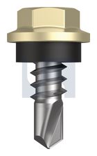METAL SDS HEX HEAD + WASHER CL4 SA MET SEAL HX: 8-18X 12 thumbnail 2