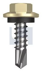 METAL SDS HEX HEAD + WASHER CL4 SA MET SEAL HX:12-14X 20 thumbnail 2