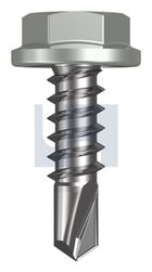 METAL SDS FLANGED HEX HEAD CL4 SG MET FLG HX:10-16X 16 thumbnail 2
