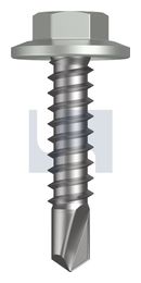 METAL SDS FLANGED HEX HEAD CL4 SG MET FLG HX:12-14X 25 thumbnail 2