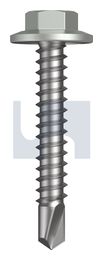 METAL SDS FLANGED HEX HEAD CL4 SG MET FLG HX:12-14X 35 thumbnail 2