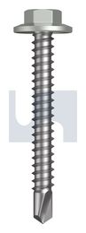 METAL SDS FLANGED HEX HEAD CL4 SG MET FLG HX:12-14X 45 thumbnail 2