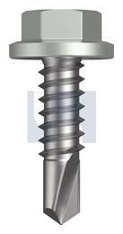 METAL SDS FLANGED HEX HEAD CL4 SG MET FLG HX:14-14X 22 thumbnail 2
