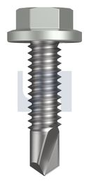 METAL SDS FLANGED HEX HEAD CL4 SG MET FLG HX:14-20X 25 thumbnail 2