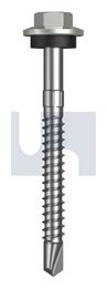 METAL SDS HEX HEAD + WASHER CL4 SG MET SEAL HX S:12-14X 55 thumbnail 2