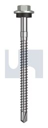 METAL SDS HEX HEAD + WASHER CL4 SG MET SEAL HX S:12-14X 75 thumbnail 2