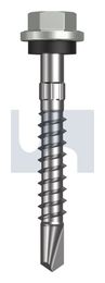 METAL SDS HEX HEAD + WASHER CL4 SG MET SEAL HX S:14-10X 50 thumbnail 2