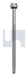 METAL SDS HEX HEAD + WASHER CL4 SG MET SEAL HX S:14-14X115 thumbnail 2