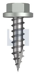 TYPE 17 FLANGED HEX HEAD CL4 SG T17 FLG HX:14-10X 30 thumbnail 2