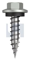 TYPE 17 HEX HEAD + WASHER CL4 SG T17 SEAL HX:12-11X 25 thumbnail 2