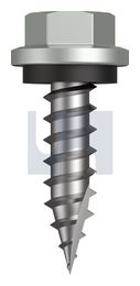 TYPE 17 HEX HEAD + WASHER CL4 SG T17 SEAL HX:14-10X 25 thumbnail 2