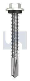 s500 SDS HEX HEAD + WASHER CL4 SM S500 SEAL HX:12-24X 50 thumbnail 2