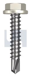 METAL SDS FLANGED HEX HEAD CL4 SM MET FLG HX:10-16X 25 thumbnail 2