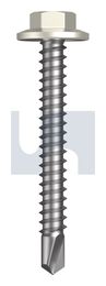METAL SDS FLANGED HEX HEAD CL4 SM MET FLG HX:12-14X 45 thumbnail 2