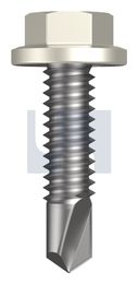 METAL SDS FLANGED HEX HEAD CL4 SM MET FLG HX:14-20X 25 thumbnail 2