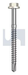 METAL SDS FLG HEX HEAD CL4 SM MET FLG HX S:14-10X 75 thumbnail 2