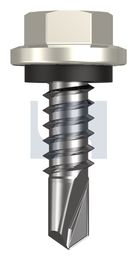 METAL SDS HEX HEAD + WASHER CL4 SM MET SEAL HX:14-14X 22 thumbnail 2