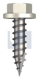 TYPE 17 FLANGED HEX HEAD CL4 SM T17 FLG HX:14-10X 25 thumbnail 2