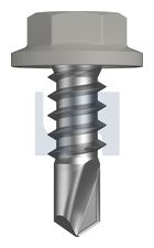 METAL SDS FLANGED HEX HEAD CL4 SO MET FLG HX: 8-18X 12 thumbnail 2