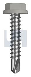 METAL SDS FLANGED HEX HEAD CL4 SO MET FLG HX:10-16X 25 thumbnail 2