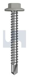 METAL SDS FLANGED HEX HEAD CL4 SO MET FLG HX:12-14X 45 thumbnail 2