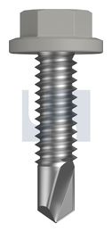 METAL SDS FLANGED HEX HEAD CL4 SO MET FLG HX:14-20X 25 thumbnail 2