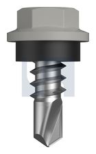 METAL SDS HEX HEAD + WASHER CL4 SO MET SEAL HX: 8-18X 12 thumbnail 2