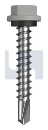 METAL SDS HEX HEAD + WASHER CL4 SO MET SEAL HX:14-10X 42 thumbnail 2