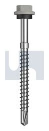 METAL SDS HEX HEAD + WASHER CL4 SO MET SEAL HX S:14-10X 75 thumbnail 2