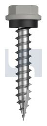 TYPE 17 HEX HEAD + WASHER CL4 SO T17 SEAL HX:10-12X 30 thumbnail 2