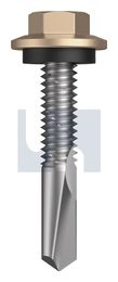 s500 SDS HEX HEAD + WASHER CL4 ST S500 SEAL HX:12-24X 32 thumbnail 2